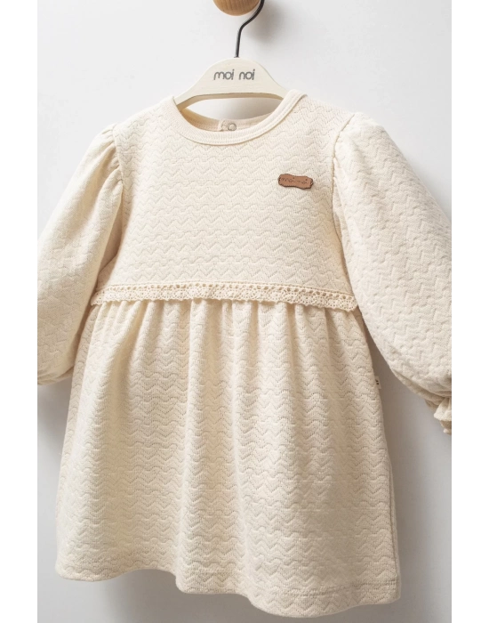 Moi Noi Elbise Mnb8040 Bej