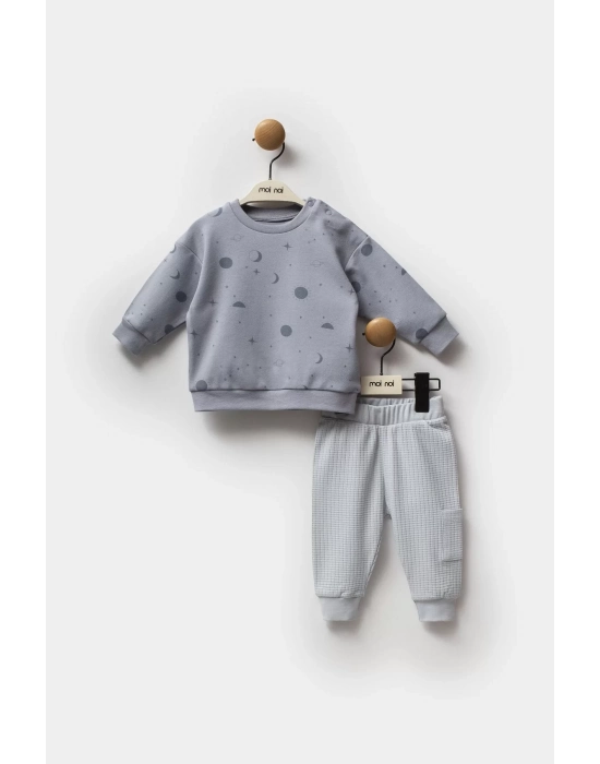 Moi Noi Galaxy 2li Takım Mnb5311 Gri
