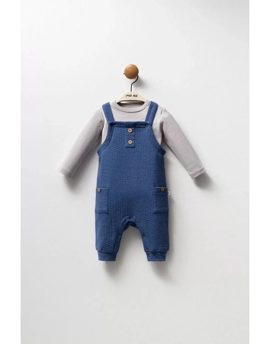 Moi Noi Salopet Mnb1252 Navy Blue