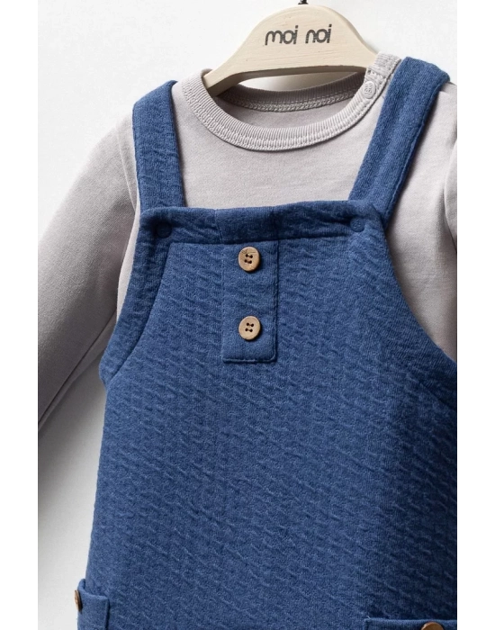 Moi Noi Salopet Mnb1252 Navy Blue