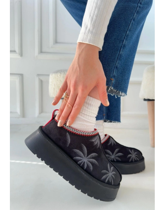 Mucy Siyah Süet Bot - Bamido