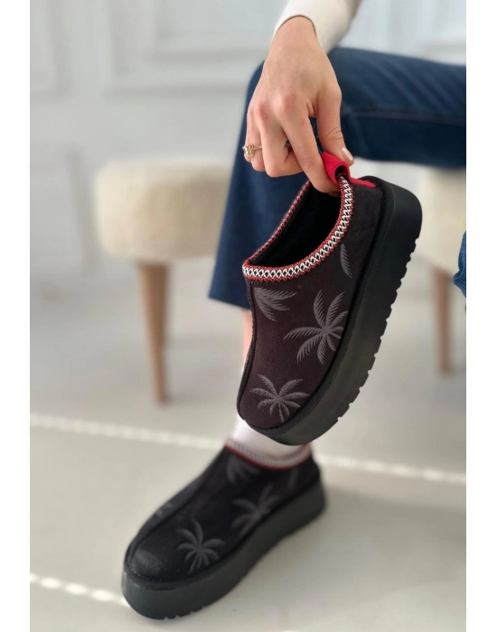 Mucy Siyah Süet Bot - Bamido