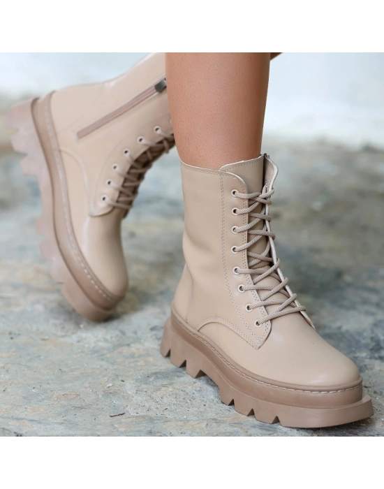 Orge Nude Cilt Bağcıklı Bot - Bamido