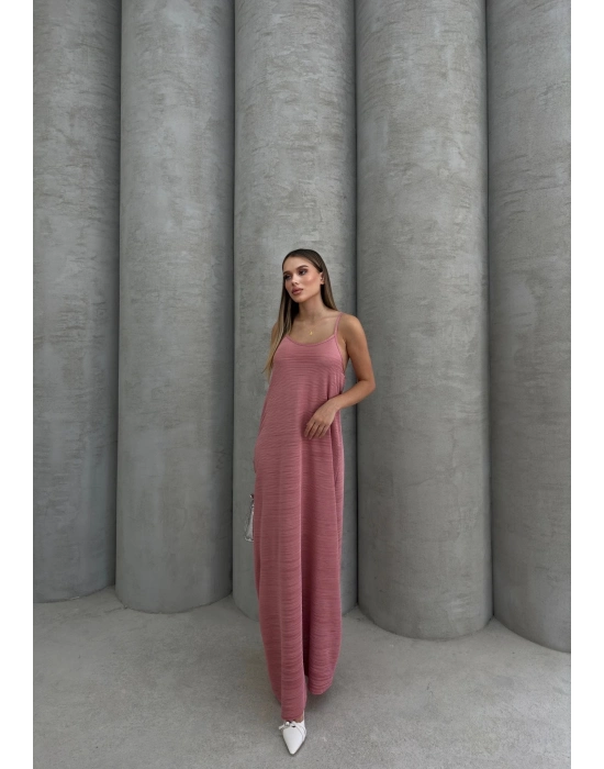 Piliseli Uzun Elbise