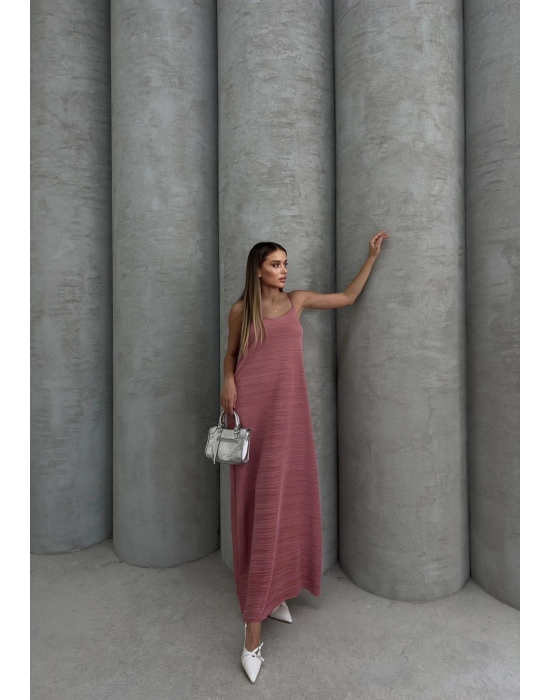 Piliseli Uzun Elbise