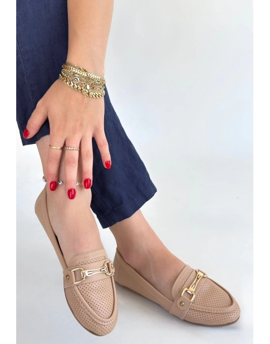 Rain Nude Cilt Babet Ayakkabı