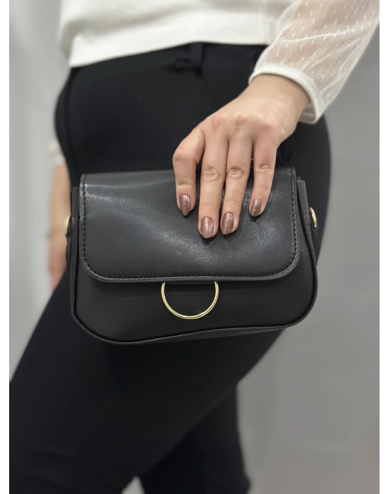 Siyah Cilt Mossi Çanta