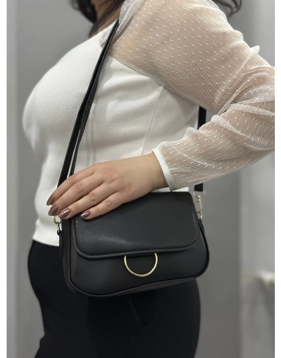 Siyah Cilt Mossi Çanta