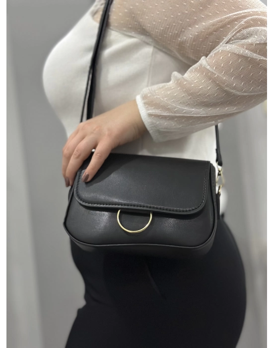 Siyah Cilt Mossi Çanta