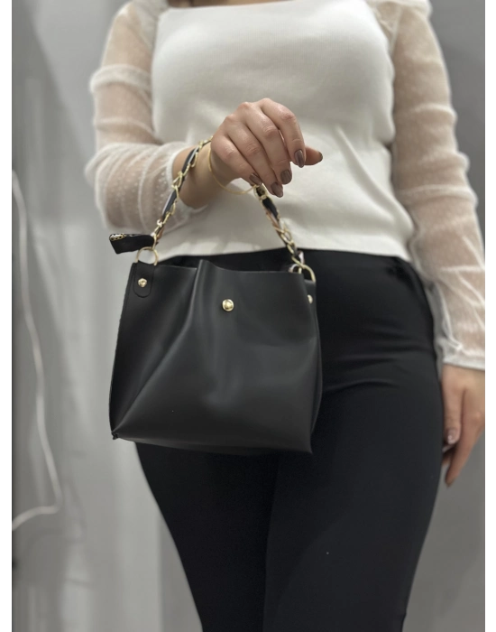 Siyah Cilt Zrm Çanta