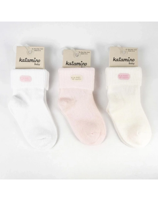 Susam Aks. Kız Bebek Soket Çorap K46340 Asorti