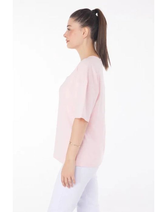 T-shirt Pembe