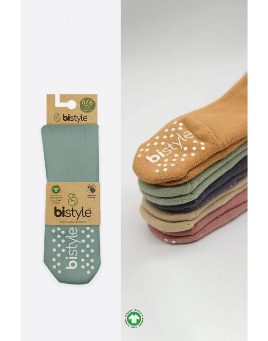 Tekli Kaymaz Mix Havlu Külotlu Çorap 50501 Nil