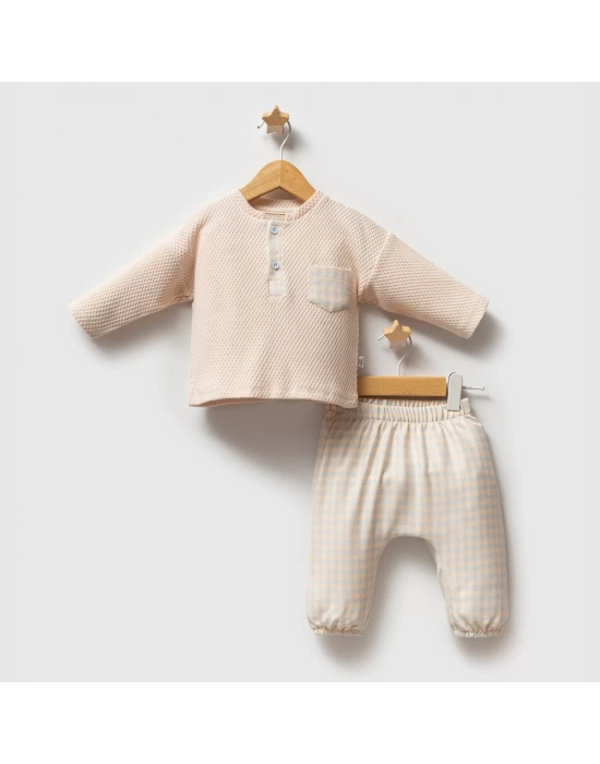 Tongs Baby College 2li Takım 5583 Mavi