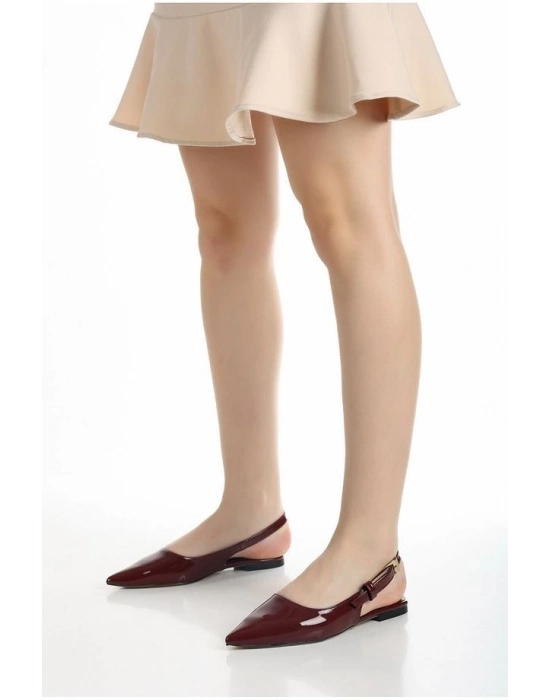 Ummar Bordo Rugan Babet Ayakkabı