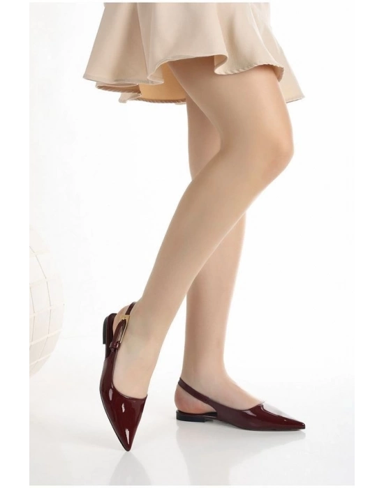 Ummar Bordo Rugan Babet Ayakkabı