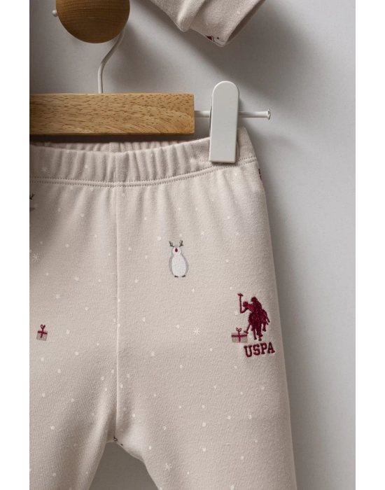 U.s. Polo Assn 2 Li Takım Usb2532 Bej