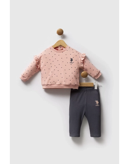 U.s. Polo Assn 2 Li Takım Usb2762 Somon