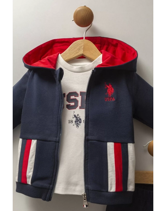 U.s. Polo Assn 3lü Takım Usb2537 Lacivert