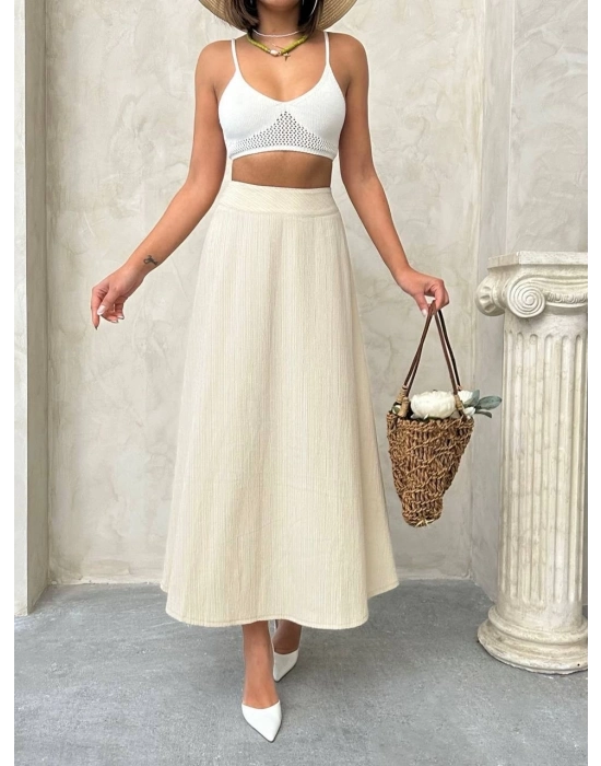 Uzun Astarlı Etek