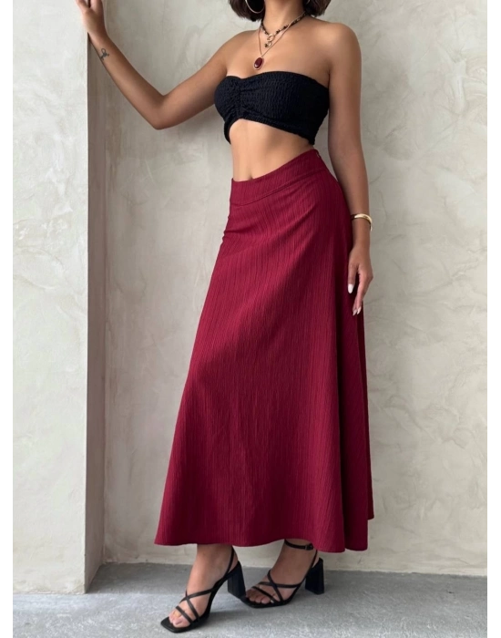 Uzun Astarlı Etek S255043