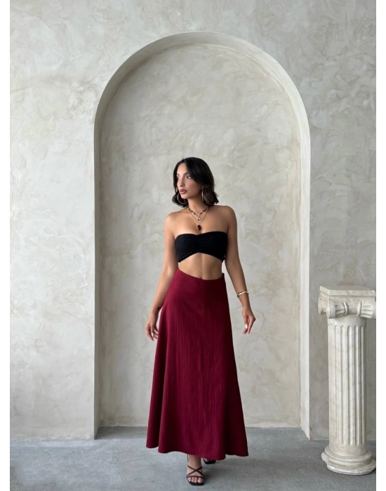 Uzun Astarlı Etek S255043