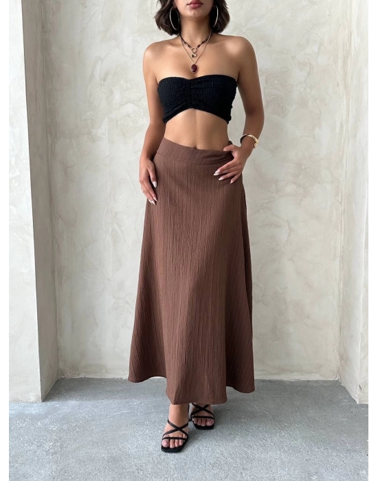 Uzun Astarlı Etek S255043