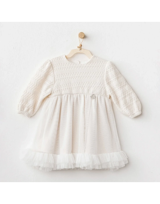 Wawa Exclusive Elbise Ekru