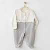 Baby Bow Bliss Tulum Ecru Grey
