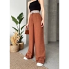 Bamido Flamlı Kahve Pantolon