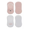 Bistyle 2li Babet Cute Face Penye Çorap 30103 Pembe-beyaz