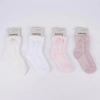 Maskot Aks File Kız Bebek Soket Çorap K43017 Asorti