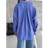 Modal Oversize Cepli Gömlek