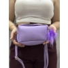 Ponpon Mor Cilt Çanta