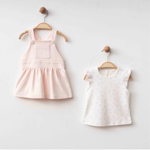 Eslenza Baby Badili Elbise 0143 Pembe
