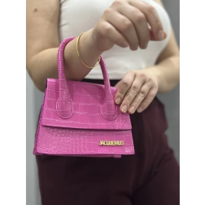 Luxe Pembe Cilt Çanta