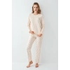 Arnetta 3434-s Kadın Uzun Kol Pijama Takım