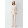 Arnetta 3434-s Kadın Uzun Kol Pijama Takım