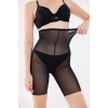 Freshness 0007 Lazer Kesim Tül Yüksek Bel Şort Korse