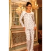 Şahinler Kadın Çiçek Baskılı Pijama 21312