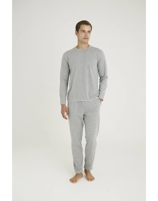 9222 Erkek O.yaka Pijama Takım