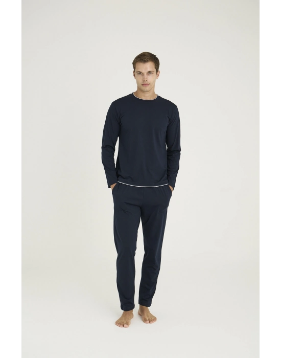 9222 Erkek O.yaka Pijama Takım