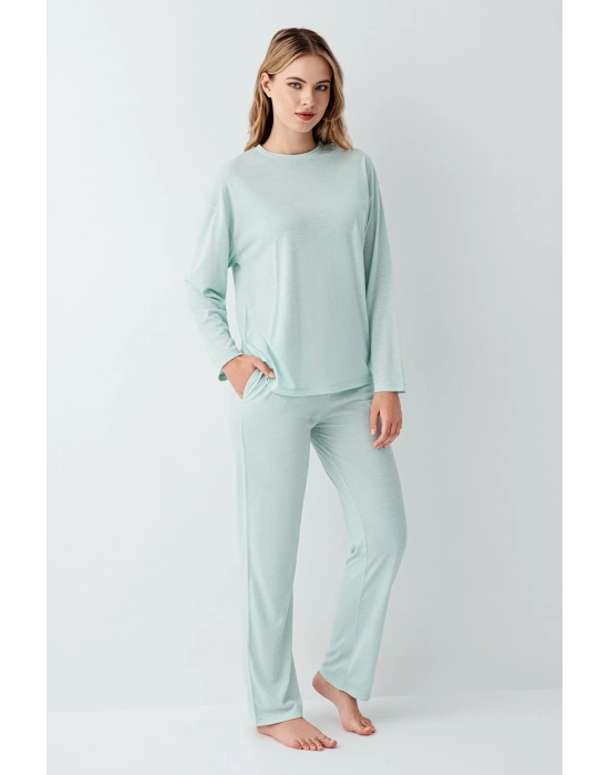 Arnetta 3407-s Kadın Uzun Kol Pijama Takım