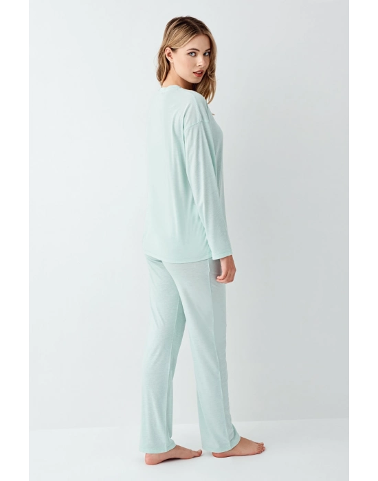 Arnetta 3407-s Kadın Uzun Kol Pijama Takım