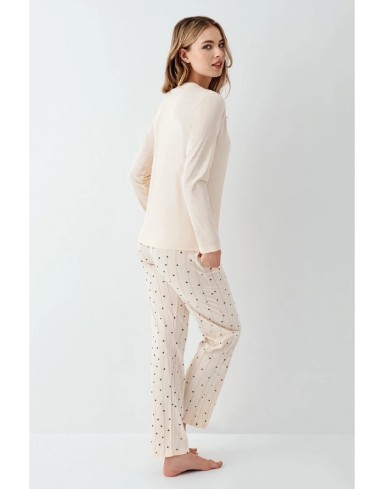 Arnetta 3434-s Kadın Uzun Kol Pijama Takım