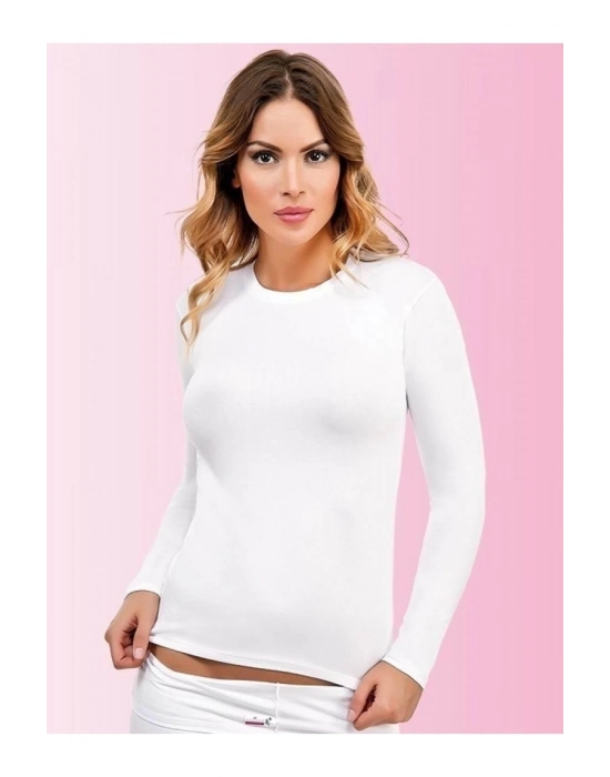 Beruflic 1273 Sıfır Yaka Uzun Kollu Badi Atlet