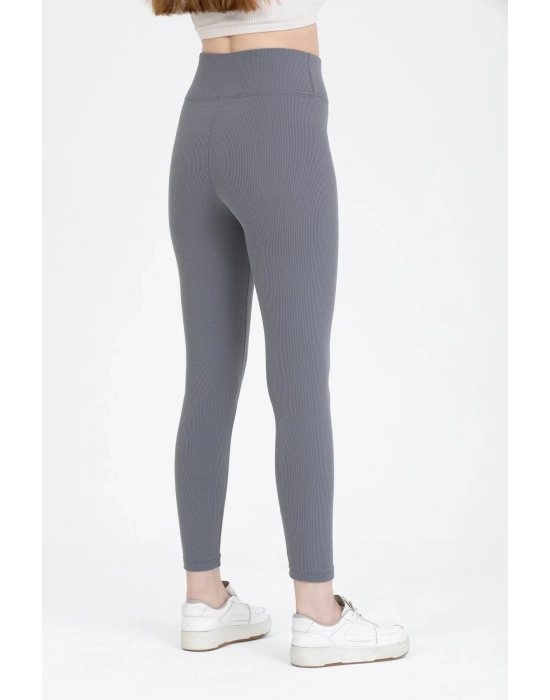 Beruflic Füme Yüksek Bel Fitilli Tayt 0608