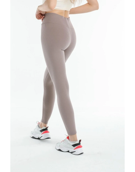 Beruflic Vizon Yüksek Bel Fitilli Tayt 0608