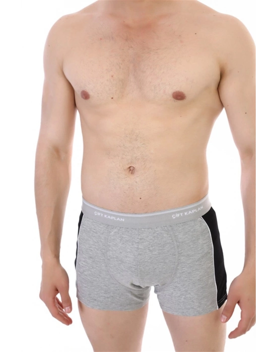 Çift Kaplan 850 Biyeli Likralı Erkek Boxer