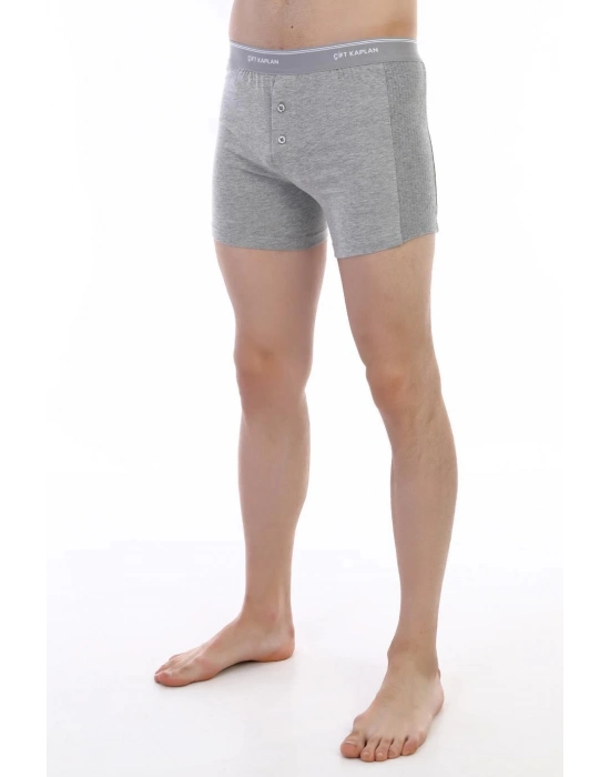Çift Kaplan 880 Elastanlı Erkek Boxer
